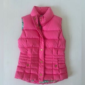 Lilly Pulitzer Pink Vest